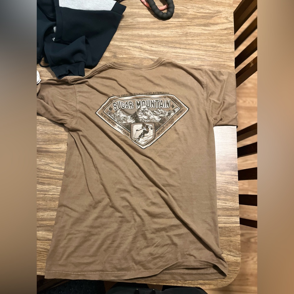 Outdoor skiing club graphic tee